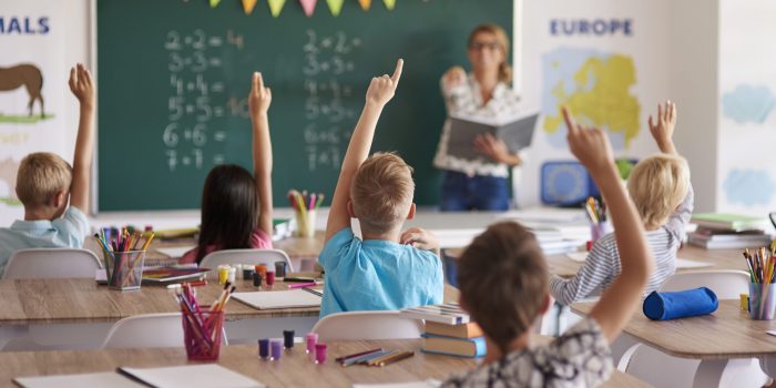 Students knowing the right answer